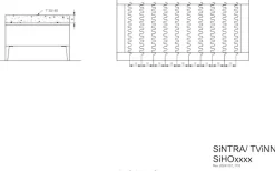 OTTO home Ecksofa »TVINNU Cord, L-Form, 275 cm, mit Hocker« stellbar zum Schlafsofa (Krokodilverbinder)