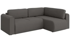 OTTO home Ecksofa »Zacharia wahlweise Schlafsofa mit Bettkasten, B/T/H 250/166/86 cm« L-Form mit Wellenunterfederung, Ottomane rechts oder links bestellbar