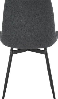 OTTO home Essgruppe »Juniper« Set, 5 tlg. Tisch 140x80cm in Sinterstein-Keramikoptik mit 4 Stühlen, 360° drehbar