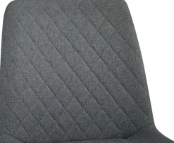 OTTO home Essgruppe »Juniper« Set, 5 tlg. Tisch 140x80cm in Sinterstein-Keramikoptik mit 4 Stühlen, 360° drehbar