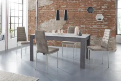 OTTO home Essgruppe »Lynn160/Kate« 5 Stk. tlg. Tisch mit 4 Stühlen