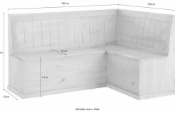 OTTO home Essgruppe »Sara« 2 Stk. tlg. Massivholz-Set, aus massiver Kiefer, mit Paneel-Rücken