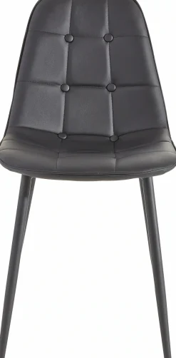 OTTO home Essgruppe 5 Stk. tlg. Esstisch, Breite 160 cm und 4 Esszimmerstühle, Bezug in Kunstleder