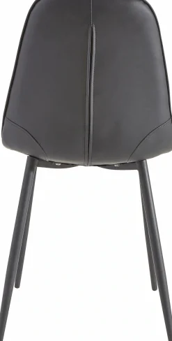 OTTO home Essgruppe 5 Stk. tlg. Esstisch, Breite 160 cm und 4 Esszimmerstühle, Bezug in Kunstleder