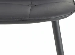 OTTO home Essgruppe 5 Stk. tlg. Esstisch, Breite 160 cm und 4 Esszimmerstühle, Bezug in Kunstleder