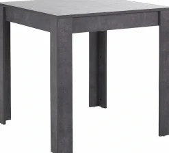 OTTO home Essgruppe 5 Stk. tlg. mit Tisch in schieferfarben, Breite 80 cm