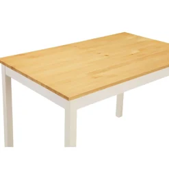 OTTO home Essgruppe »Willow« Set, 5 tlg. Esstisch mit 4 Stühlen, aus massivem Kiefernholz