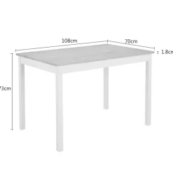 OTTO home Essgruppe »Willow« Set, 5 tlg. Esstisch mit 4 Stühlen, aus massivem Kiefernholz