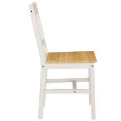 OTTO home Essgruppe »Willow« Set, 5 tlg. Esstisch mit 4 Stühlen, aus massivem Kiefernholz