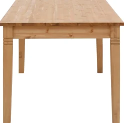 OTTO home Esstisch »Anabel, Schubkästen mit schwarzen Metallgriffen« Buffet aus massiver Kiefer, FSC®, mit Schiebetüren, B/H 186/190 cm