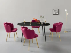 OTTO home Esstisch »Eadwine,Ovaler Tisch, Küchentisch« Tischplatte aus MDF, verschiedene Größen und Farbvarianten