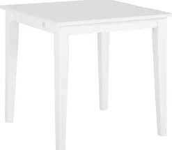 OTTO home Esstisch »Fullerton« weiß lackiert, B/T 80 x 80 cm, Ansteckplatte separat bestellbar
