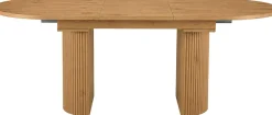 OTTO home Esstisch »Gartempe« ausziehbar 160-210 cm, Synchronauszug, inkl Einlegeplatte, Breite 90cm
