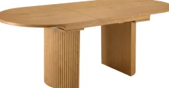 OTTO home Esstisch »Gartempe« ausziehbar 160-210 cm, Synchronauszug, inkl Einlegeplatte, Breite 90cm