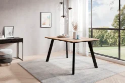 OTTO home Esstisch »Genf, extra viel Beinfreiheit, natürliches Eichedekor« pflegeleichter Küchentisch, Breite 140 cm, Evoke Eichenachbildung