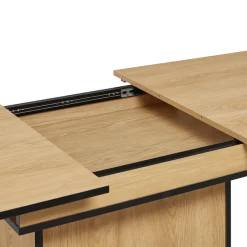 OTTO home Esstisch »Isella« ausziehbar, Stauraum im Mittelfuß mit Push-To-Open