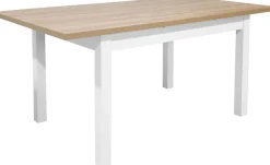 OTTO home Esstisch »Ismund« aus Melamin und MDF Holz, Auszugsfunktion, Breite 120 oder 160 cm