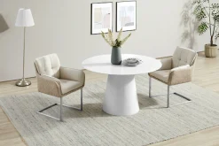 OTTO home Esstisch »Josselin« Zement-Optik, organischem Gestell und hochwertigen Materialien