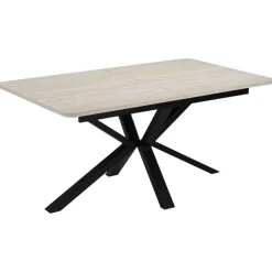 OTTO home Esstisch »Secchia« ausziehbar 160-200 cm, Synchronauszug, inkl Einlegeplatte, Breite 90cm