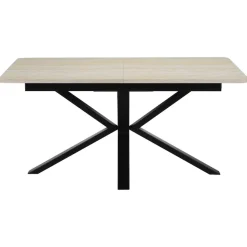 OTTO home Esstisch »Secchia« ausziehbar 160-200 cm, Synchronauszug, inkl Einlegeplatte, Breite 90cm