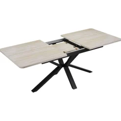 OTTO home Esstisch »Secchia« ausziehbar 160-200 cm, Synchronauszug, inkl Einlegeplatte, Breite 90cm