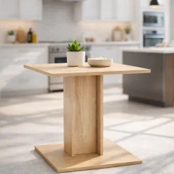 OTTO home Esstisch »Square Säulentisch, Küchentisch, Bistrotisch, Kompakt-Esstisch« Quadratischer Esstisch; verschiedene Farben erhältlich; Breite: 70 cm