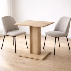 OTTO home Esstisch »Square Säulentisch, Küchentisch, Bistrotisch, Kompakt-Esstisch« Quadratischer Esstisch; verschiedene Farben erhältlich; Breite: 70 cm