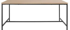 OTTO home Esstisch »Vadum« 1 Stk. tlg. mit Tischplatte in einer Holzoptik und fühlbare Struktur, Höhe 76 cm