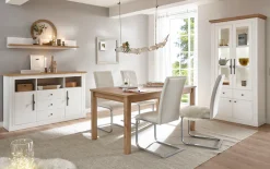 OTTO home Esstisch »Westminster, Tisch im Landhausstil, Wohnzimmertisch, Küchentisch« Holzbeine, vielseitig einsetzbar, zeitlos, 158 cm breit