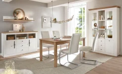 OTTO home Esstisch »Westminster, Tisch im Landhausstil, Wohnzimmertisch, Küchentisch« Holzbeine, vielseitig einsetzbar, zeitlos, 158 cm breit