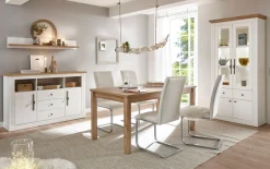 OTTO home Esstisch »Westminster, Tisch im Landhausstil, Wohnzimmertisch, Küchentisch« Holzbeine, vielseitig einsetzbar, zeitlos, 158 cm breit