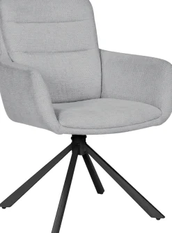 OTTO home Esszimmerstuhl »Asly« (Set) 2 Stk.mit hochwertigem Webstoff, Metallgestell und 360°-Funktion