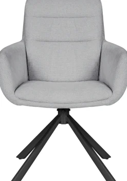 OTTO home Esszimmerstuhl »Asly« (Set) 2 Stk.mit hochwertigem Webstoff, Metallgestell und 360°-Funktion