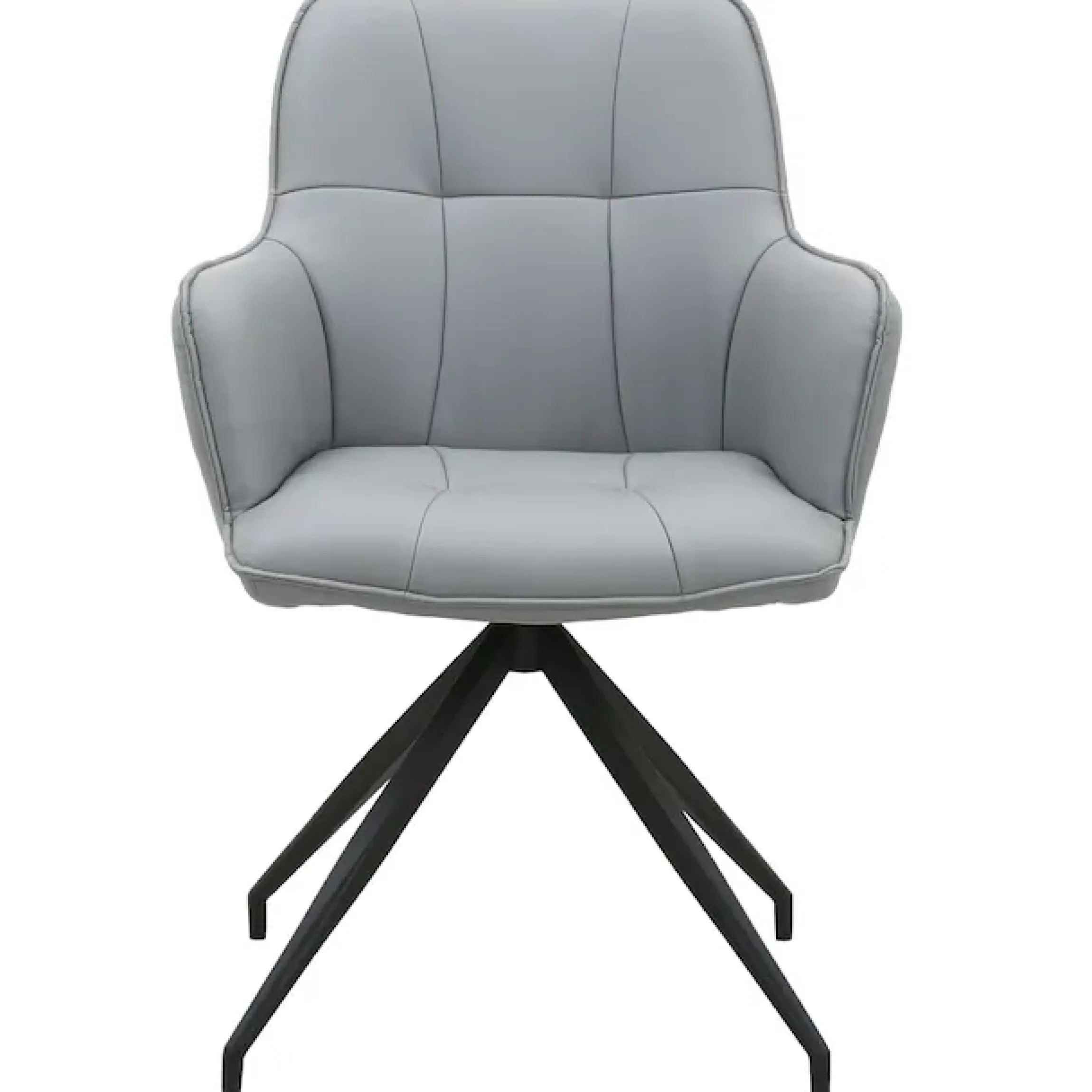 OTTO home Esszimmerstuhl »Cardiff« () 1 Stk.Sitzschale 360° drehbar, Kunstleder Bezug, Sitzhöhe 49 cm