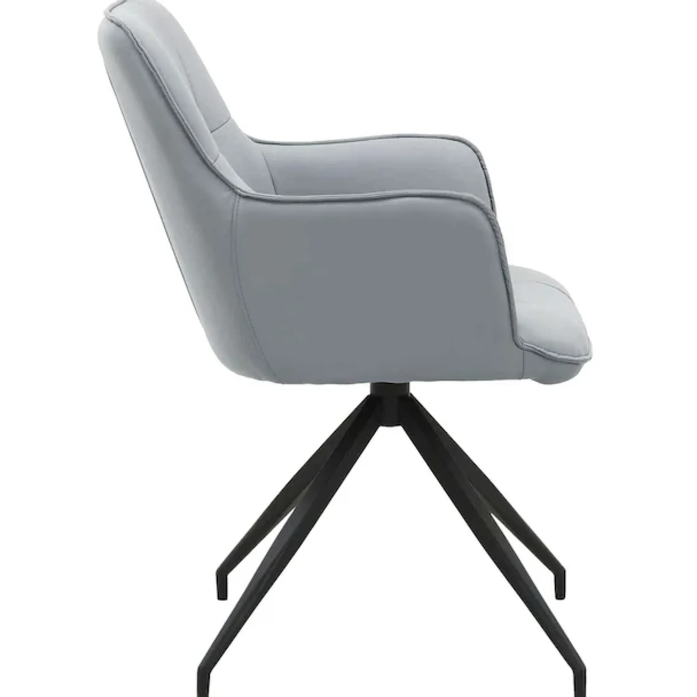 OTTO home Esszimmerstuhl »Cardiff« () 1 Stk.Sitzschale 360° drehbar, Kunstleder Bezug, Sitzhöhe 49 cm