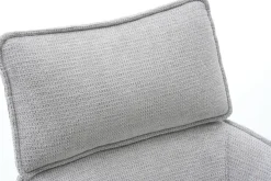OTTO home Esszimmerstuhl »Cusey, 360° drehbar, extra dicke Polsterung, 2er-Set« (Set) 2 Stk.mit 360° Metallfuß, Komfort-Rückenlehne und hautfreundlichem Webstoff