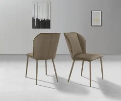 OTTO home Esszimmerstuhl »Koa« () 2 Stk.in Velourstoff, mit Sitz und Rücken gepolstert, Sitzhöhe 49 cm
