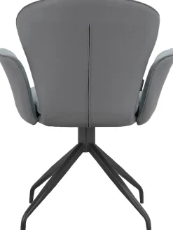 OTTO home Esszimmerstuhl »Leonidas« () 2 Stk.Sitz und Rücken gepolstert, Sitzfläche in Velourstoff, Sitzhöhe 47 cm