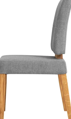 OTTO home Esszimmerstuhl »Ponza Polsterstuhl« (Set) 2 Stk.Gestell Eiche massiv geölt, Esszimmer Bestseller