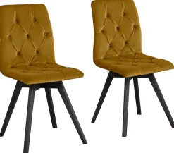 OTTO home Esszimmerstuhl »Rania« (Set) 2 Stk.mit Massivholzbeinen