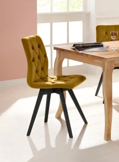 OTTO home Esszimmerstuhl »Rania« (Set) 2 Stk.mit Massivholzbeinen