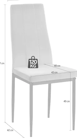OTTO home Esszimmerstuhl »Remus« (Set) 1 Stk.im 1er,2er und 4er Set erhältlich, unterschiedliche Bezugsqualitäten