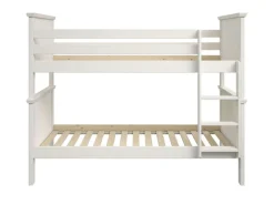 OTTO home Etagenbett »Erik, teilbar in 2 Einzelbetten, Kassettenoptik, Landhausstil« mit Lattenroste, Massivholz, Made in EU