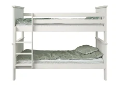 OTTO home Etagenbett »Erik, teilbar in 2 Einzelbetten, Kassettenoptik, Landhausstil« mit Lattenroste, Massivholz, Made in EU