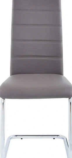 OTTO home Freischwinger »Adora« (Set) 2 Stk.(2 oder 4 Stück) Bezug in Kunstleder, verchromtes Metallgestell