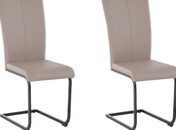 OTTO home Freischwinger »Oliver« () 2 Stk.Stuhl belastbar bis 120 Kg
