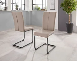 OTTO home Freischwinger »Oliver« () 2 Stk.Stuhl belastbar bis 120 Kg