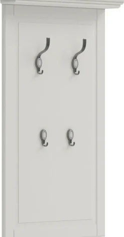 OTTO home Garderobenpaneel »Evergreen« 4 Haken, (H/B/T): 108,8/70/12,5cm,hochwertig UV lackiert
