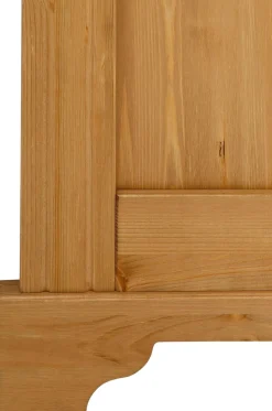 OTTO home Garderobenpaneel »Rustic« aus massiver Kiefer, Höhe 190 cm, mit Ablage, Holzhaken