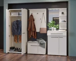 OTTO home Garderobenschrank »Opera, Kleiderschrank« (H/B/T): 194/76/36cm, 1 Stk. tlg. UV-lackiert, hochwertige Beschläge, Soft-Close Funktion